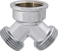 Schlösser Messing-Y-Verteilerstück 3/4"