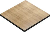 BRASIL | Gastro Tischplatte | B:T 80 x 80 cm | Eiche | Quadratisch | Gastro Tischplatte