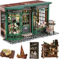 3D puzzle, DIY domček, obchod s kúzelnými prútikmi, roztomilá včielka, 299 dielikov