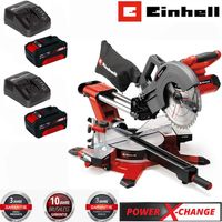 Einhell Zug-Kapp-Gehrungssäge TE-SM 216 Dual 1.800 W inkl. Hartmetall-Sägeblatt