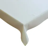 Untertischdecken einfarbig Fleckenschutz Beige 110x160 cm