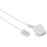 Hama 00040689 Signalkabel 6 m Weiß