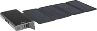 Sandberg Solar 4-Panel Powerbank 25000 mAh, solárna nabíjačka, čierna