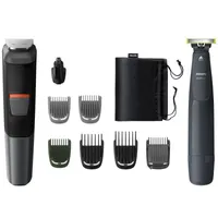 Philips Series 5000 MG5720/90 - Multigroom 9 nasadek 10 w 1, twarz, włosy i ciało