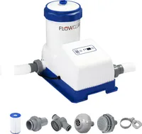 Bestway® Flowclear™ WLAN-Filterpumpe mit Zeitschaltuhr 7.570 l/h, 125 W