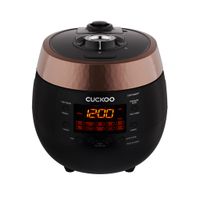 Cuckoo CRP-R0607F - čierna - hnedá - 1,08 l - hliník - LCD - tlačidlá - 890 W
