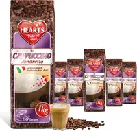 HEARTS Cappuccino Amaretto 5 x 1kg Großpackung