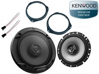 Kenwood passend für Opel Astra G 03/98 -03/05 Lautsprecher Set Tür vorn 300 Watt