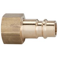 Riegler Stecknippel Messing für Kupplung Nennweite7,2mm Innengewinde G1/4"