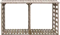 Charmante Feuerholz-Lagerschuppen 300x100 cm