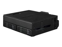 IcyDock MB105VP-B  Rugged 2x U.2/3 PCIe 4.0 MR for 5,25 Bay