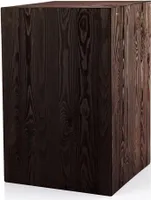 Holzblock 60x40x40cm - Holzständer Deko – Blumenständer Holz - Baumstamm Deko zum Haus – Holz Deko - Blumensäule Holz - Holzbox - Blumenhocker Holz