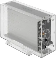 DELOCK Externes Dual Gehäuse 2 x 3.5"SATA HDD  USB Type-C