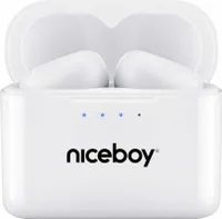 Niceboy HIVE Podsie 3 Polar White Bezdrôtové sluchadlá do uší