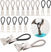 15x Handtuchclips Handtuchalter Handtuchklammer Aufhängeclips Handtuchaufhänger