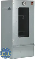 ITA Räucherofen 7002 - Premium Räucherschrank aus Edelstahl - 3 Etagen 81 cm - Sichtfenster - Qualität EU - Smoker - Direkt vom Hersteller