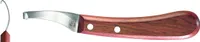 F.DICK Hufmesser ASCOT-CURVED (Gekräpft Links-Kurz-Schmal; Palisander; 65 mm)