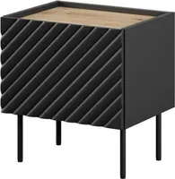 Noční skříňka ONDA 2 ks 50x40x54 černá