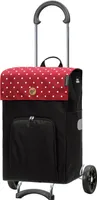 ANDERSEN Einkaufstrolley - Scala Shopper Malit rot 49 L Einkaufswagen, langlebig, Thermo, klappbar, leichtgängig, leise Räder