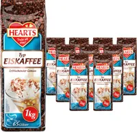 HEARTS Eiskaffee 10 x 1kg Vorratspackung Sommer Getränk für Gastronomie