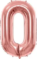 Balon foliowy 0 86cm różowe złoto