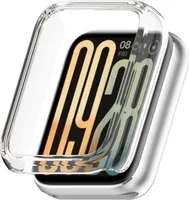 Pro Xiaomi Smart Band 9 Pro Plastic Case Ochranné pouzdro Transparent