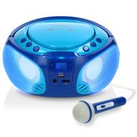 Lenco Radio SCD-650, CD-Player, Farbe: Blau