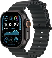Apple Watch Ultra 2 (2024) Titan Schwarz Ocean Armband Schwarz