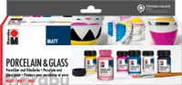 Marabu Farbe "Porcelain & Glass Matt" Starterset