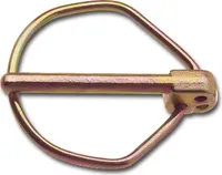 Klappstecker Klappsplint galvanisch verzinkter Sicherungsstift DIN11023 8x62mm