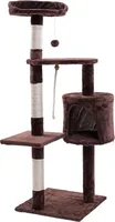 Kratzbaum Katzenbaum Katzenkratzbaum 112 cm Kletterbaum Spielbaum Braun