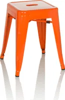 hjh OFFICE Bistrohocker VANTAGGIO Metall Hocker bis 150 kg belastbar Sitzhöhe 46 cm