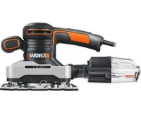 Vibrační bruska Worx WX642.1, 270W, 90x187 mm
