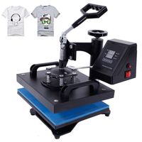 23x30cm Transferpresse Hochdruck Hitzepresse Wärmepresse Maschine 900W für T-Shirt