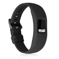 kwmobile 2x Sportarmband kompatibel mit Garmin Vivofit 4 Armband - Fitnesstracker Band Set aus TPU Silikon