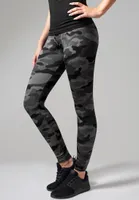 Urban Classics dámske legíny Dámske legíny Camo Dark Camouflage-M