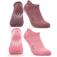 3 Paar Premium Yoga-Socken Damenrutschfest