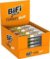 BiFi Turkey Roll 24 x 45 g Salami im Teigmantel Snack