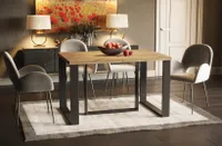 Stół rozkładany BORYS MAX 130(250)x85 dąb wotan