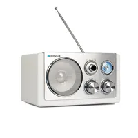 Blaupunkt Retro UKW Radio RXN 18 Küchenradio Nostalgieradio Holzgehäuse weiß