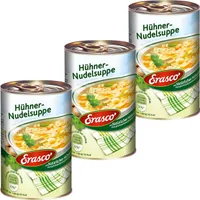 Erasco kuracia polievka s rezancami, dobrou zeleninou a kuracím mäsom 390 ml 3-pack