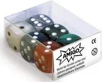 AMIGO 00061 Perleťové kocky W06 sada zmiešané