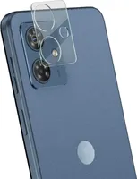 Für Motorola Moto G54 Schutzglas für Kamera Komplettschutz Transparent