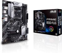 ASUS PRIME B550-PLUS - AMD - Socket AM4 - 3rd Generation AMD Ryzen™ 3 - 3rd Generation AMD Ryzen 5 - 3rd Generation AMD Ryzen™ 7 - 3rd... - DDR4-SDRAM - 128 GB - DIMM