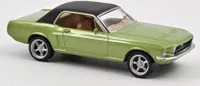 FORD Mustang Coupe 1968 Metallic-Grün - Jet-Car, NOREV270585, Maßstab1/43, NOREV