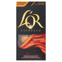 Kapsle kávové L'OR, Espresso Colombia, 10 ks