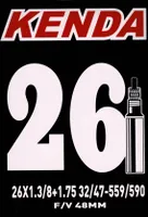 Kenda Schlauch Fahrradschlauch 26 Zoll SV Sclaverandventil  32/47-559