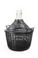 Glasballon im Schutzkorb | 5 Liter