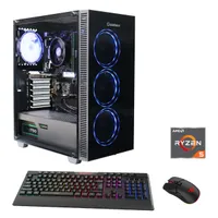  BEASTCOM Q3, Essential Gaming PC, 8 Threads Gamer, AMD Ryzen  3 4X 4,00 GHz, 4K Vega 6 Core Graphics, 16GB RAM, 512GB SSD, HDMI, USB  3.2, WiFi