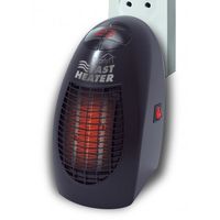 Starlyf® Fast Heater - 400W tragbare und leistungsstarke Steckdosen-Mini-Heizung schwarz - Original aus der TV-Werbung
